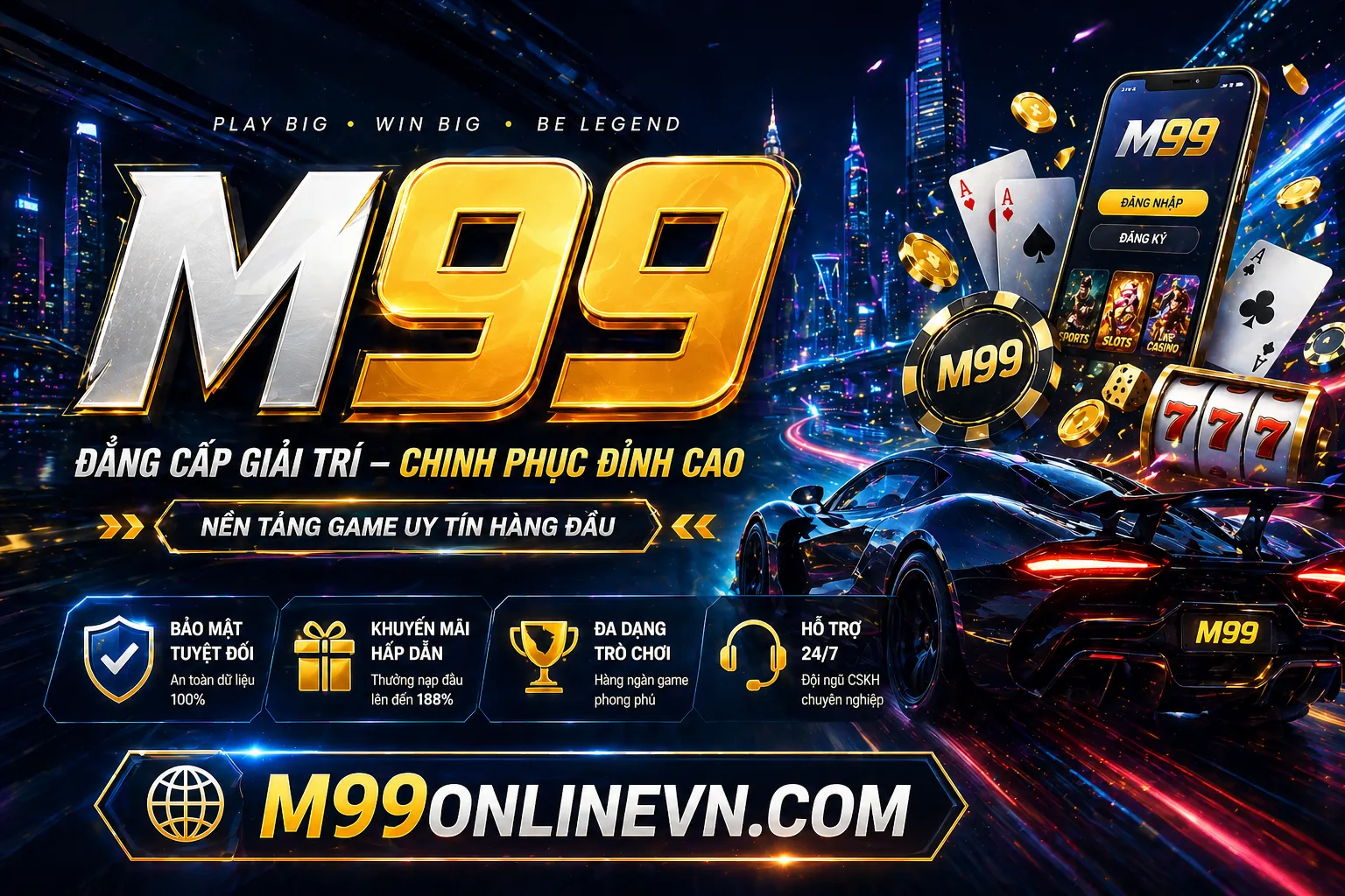 Hình ảnh nền đăng nhập an toàn MU99 khuyến mãi 2026